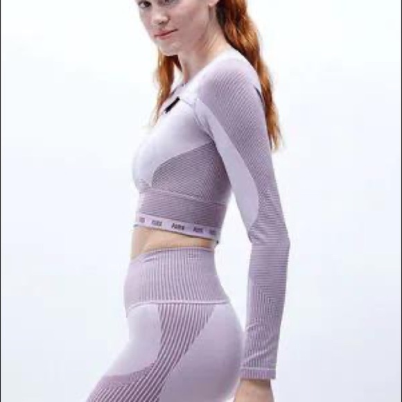 Puma Training running Lycra lifestyle tights pants shorts - Picture 3 of 6